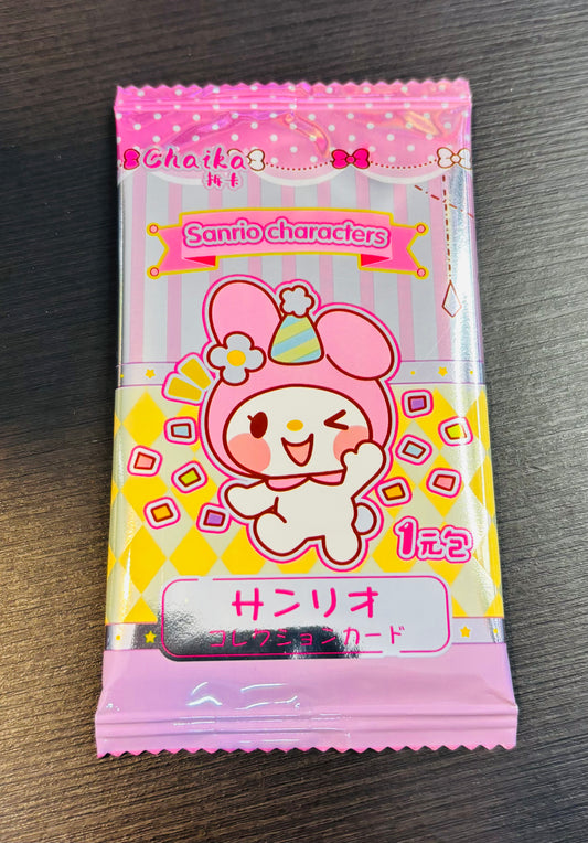 Sanrio Thick Holo Collectible Booster Card Pack