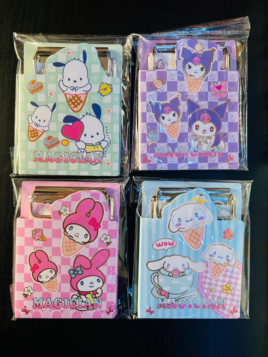 Hardcard Mini Flip Character Clipboard