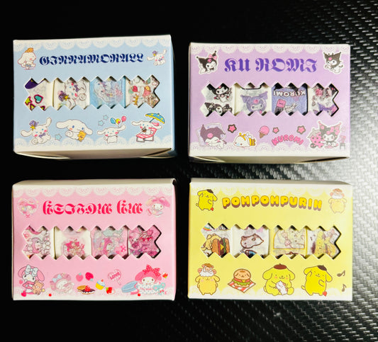 4pk Box Decorative Washi Tape