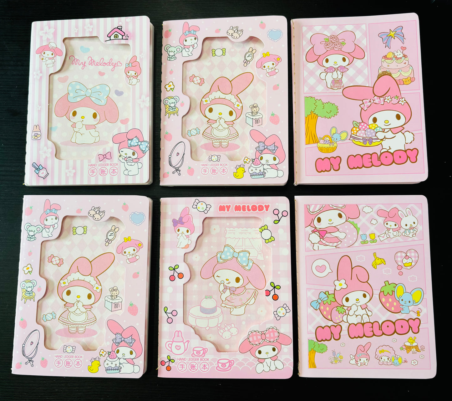 Sanrio Framed Character Notebook - 105mm x 140mm