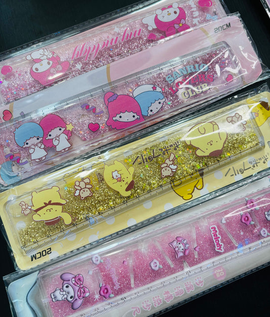 Stationery Ruler - Clear or Liquid Ruler