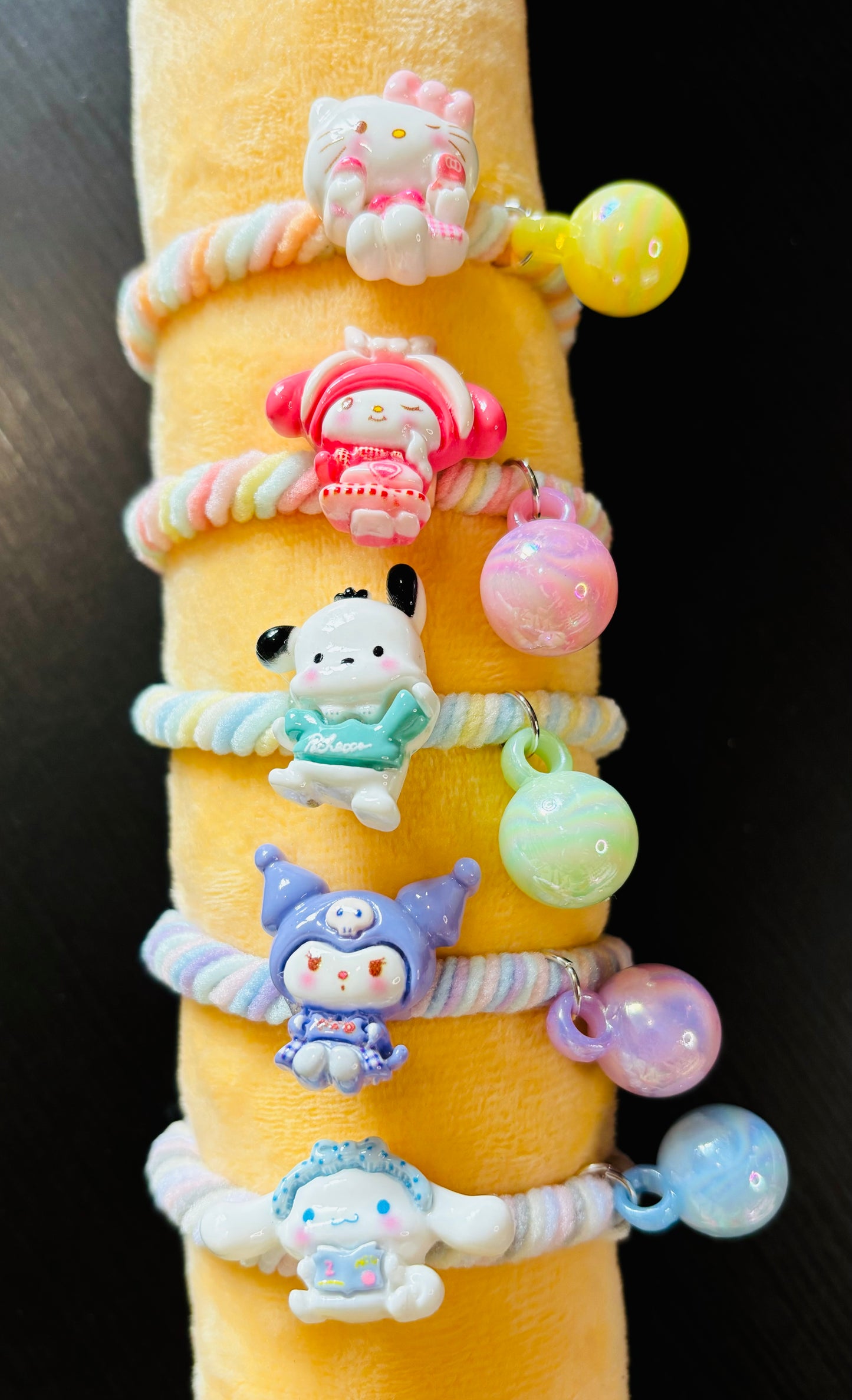 Sanrio Face Hair Toggle Bobble Accessories