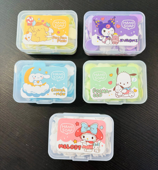 Smell Fresh Hand Soap Flakes - Portable Handy Size for Bag