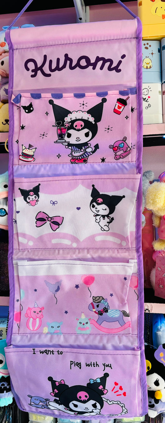 Long Wall Hanging Storage Canvas