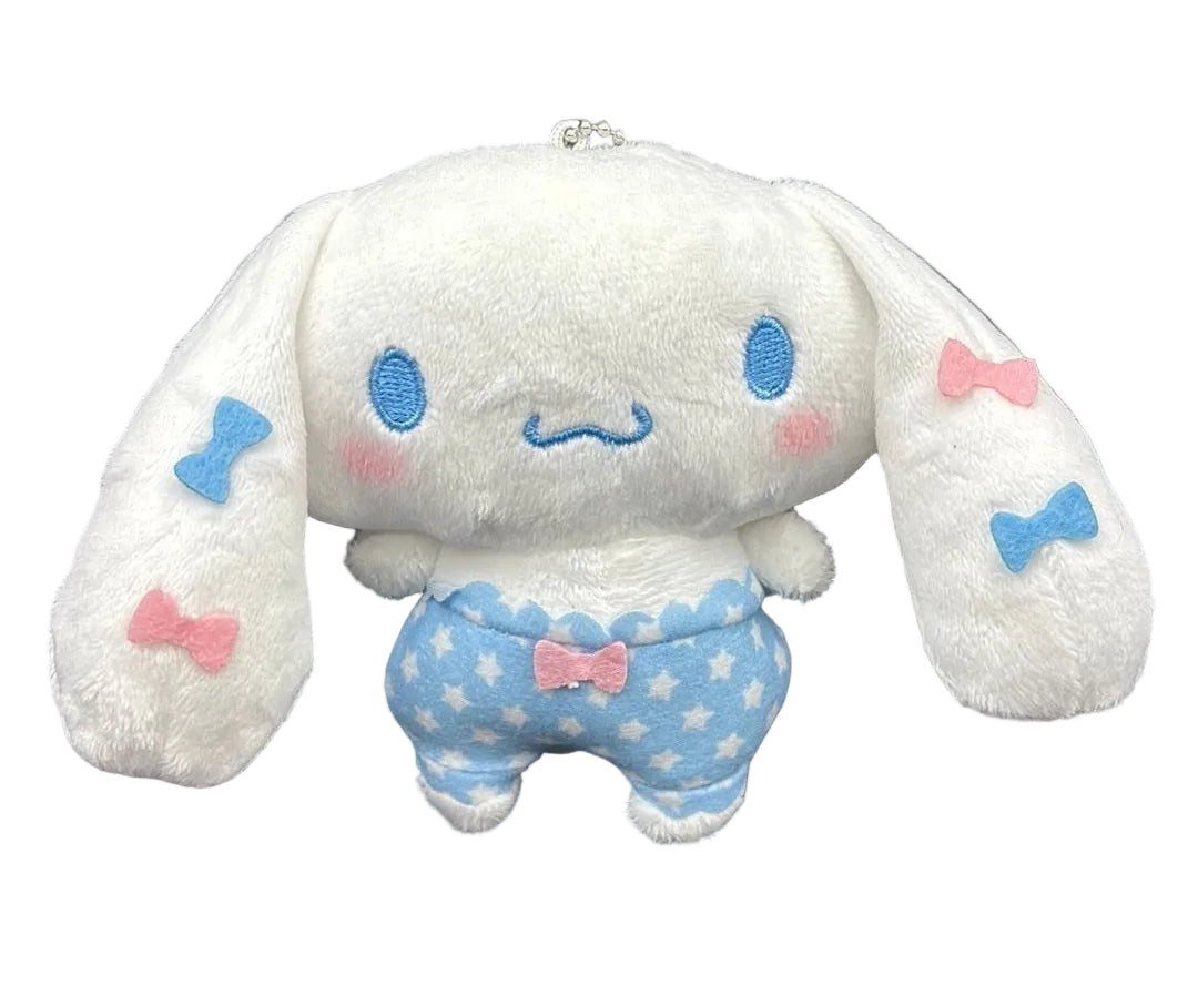 Cinnamoroll Bloomer Lad Japanese Sanrio Plush Keychain