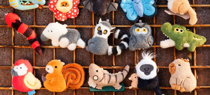Jungle Rainforest Plushie Buddy Magnet Blind Bag