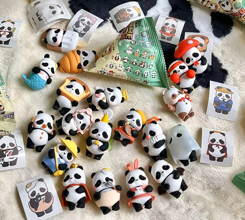 Minime Panda Roll Blind Bag