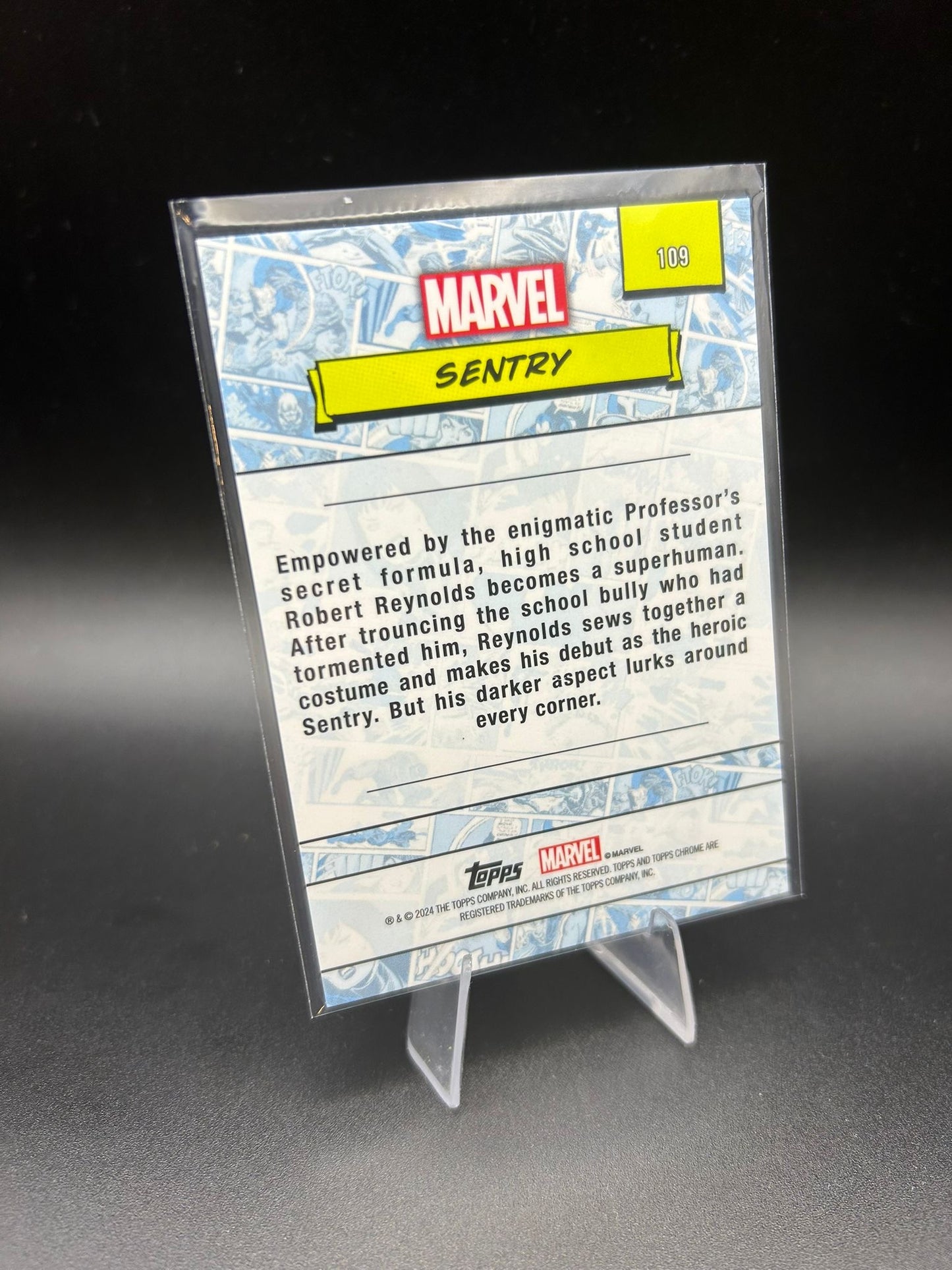 2024 Topps Chrome Marvel Sentry Sapphire Base