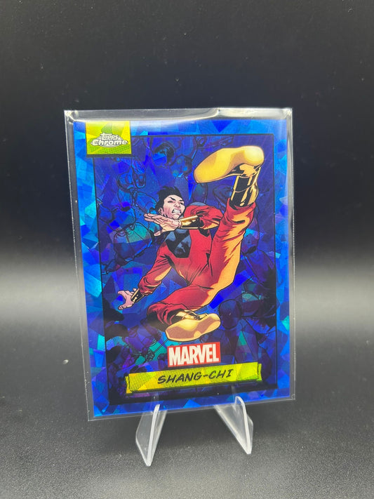 2024 Topps Chrome Marvel Shang-Chi Sapphire Base
