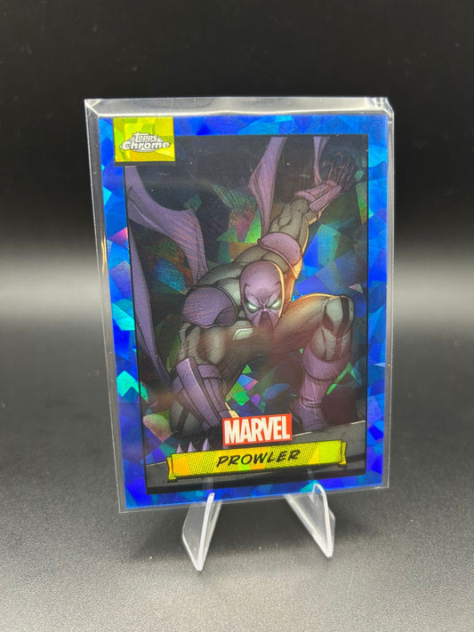 2024 Topps Chrome Marvel Prowler Sapphire Base