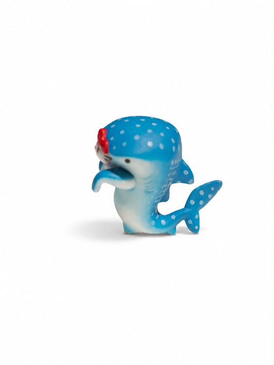 Hello Kitty Blue Whale Japanese Sanrio Mini Figure