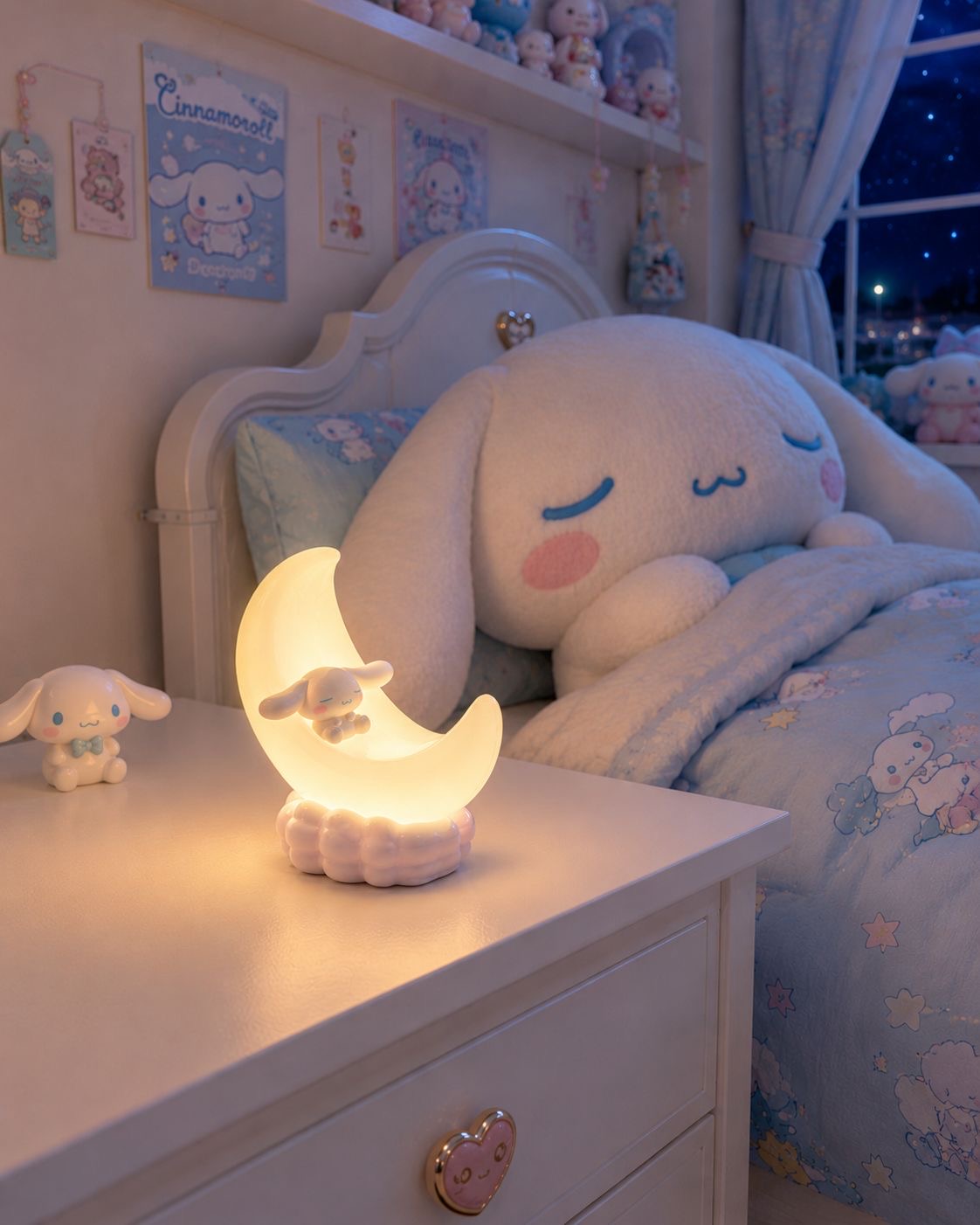 Cinnamoroll Bedside Mini Nightlight Japanese Sanrio