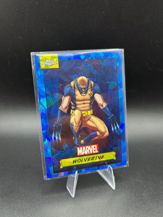 2024 Topps Chrome Marvel Wolverine Sapphire Base