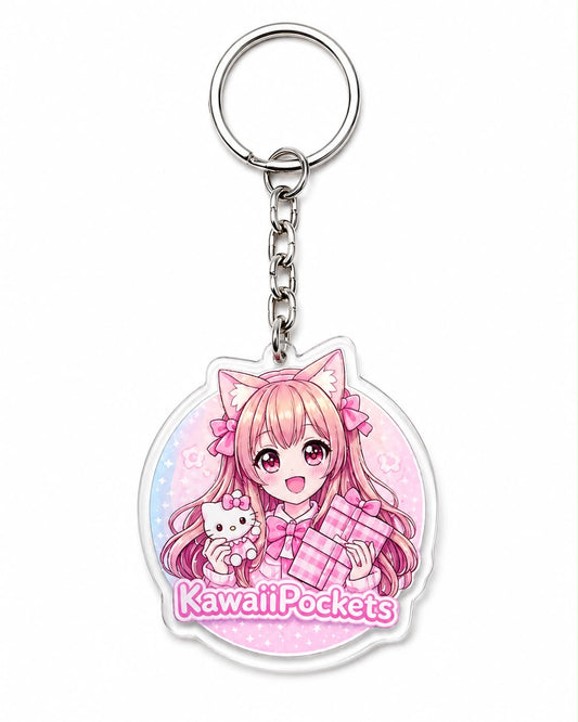 Kawaiipockets NFC Scan Acrylic Keychain