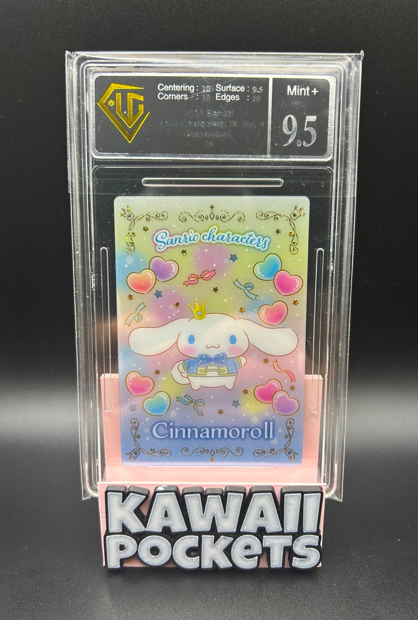 2024 Bandai Cinnamoroll Vol.6 | No.26 Japanese Sanrio Wafer Card UGC Graded 9.5 Mint+ Slab
