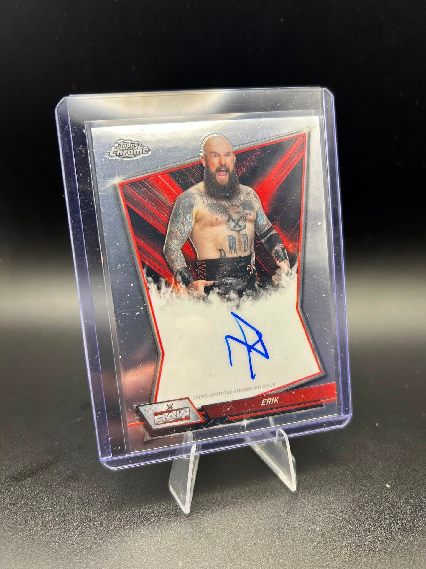 2026 WWE Topps Chrome Erik Auto Base