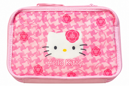 Vintage 2001 Hello Kitty Japanese Sanrio Travel Toiletries Kit