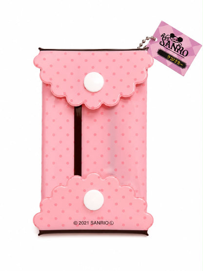 Hello Kitty Masquerade PVC Button Pouch Japanese Sanrio Keychain