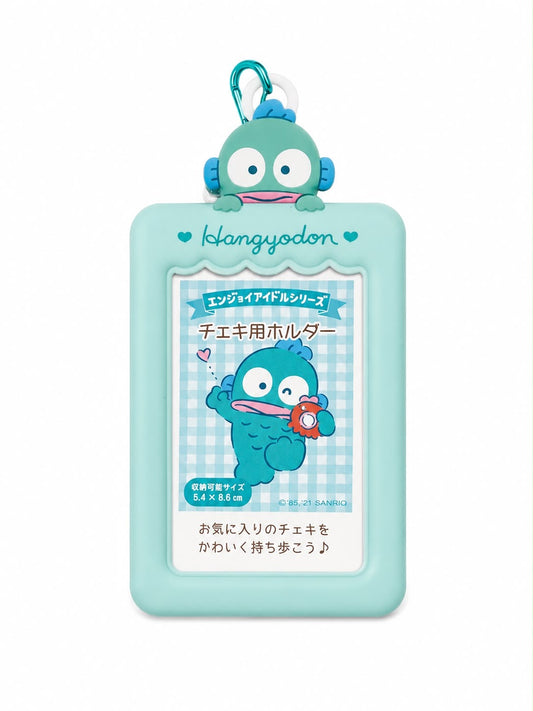 Hangyodon PVC Japanese Sanrio Card Holder Keychain