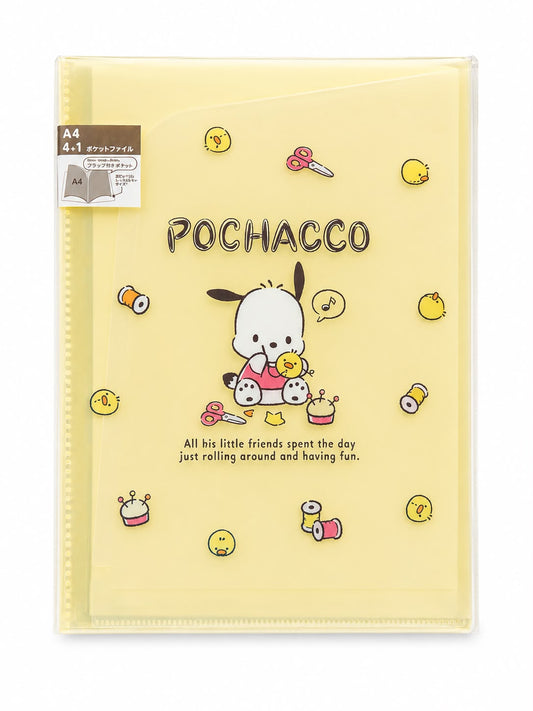 Pochacco A4 Document File Organiser & Papers Japanese Sanrio