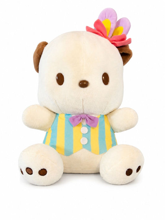 Pochacco Summer Striped Japanese Sanrio Plush