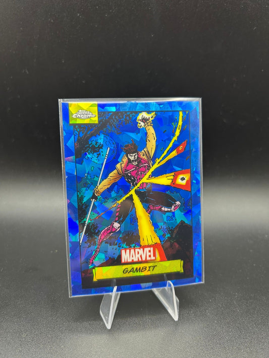 2024 Topps Chrome Marvel Gambit Sapphire Base