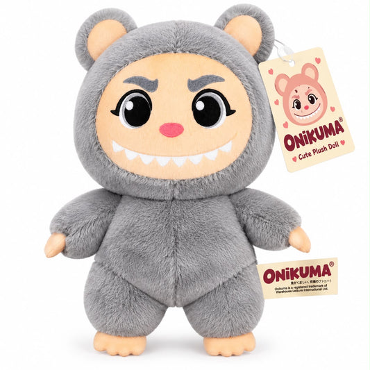 GREY Onikuma Collectible Mini Plush Toy