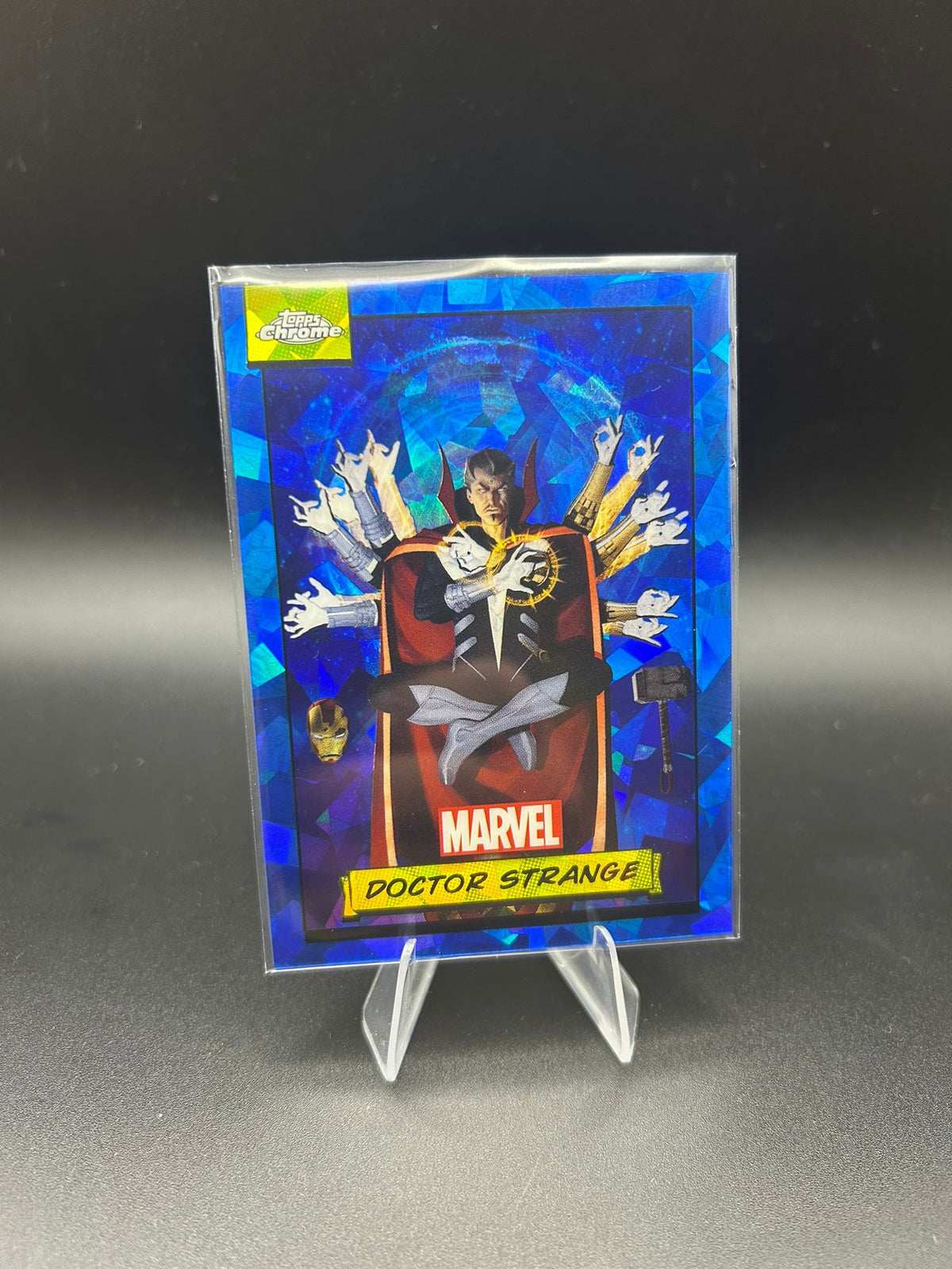 2024 Topps Chrome Marvel Doctor Strange Sapphire Base