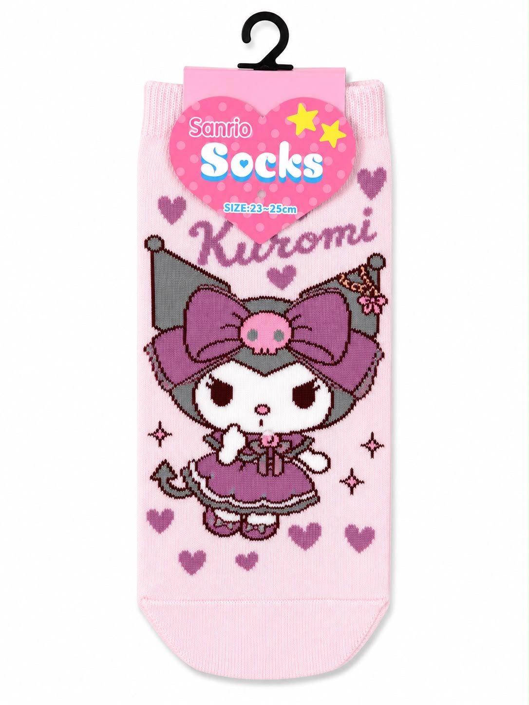 Kuromi Lolita Pink 23-25cm Sanrio Socks