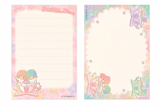 Colourful Twin Stars Mini Sanrio Notebook