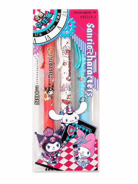 Circus 3pc Sanrio Gel Pen Set
