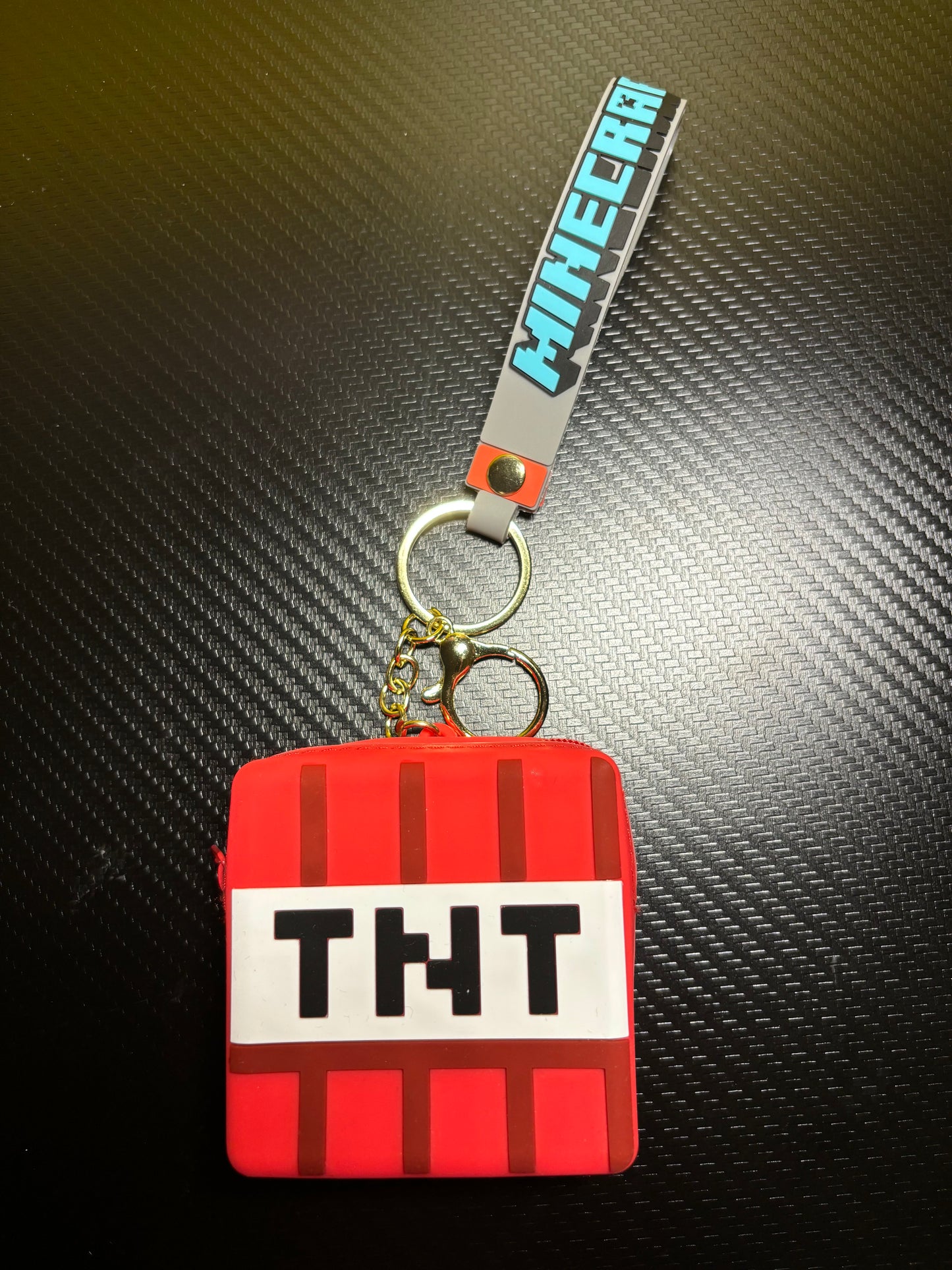 Character Silicone Purse Keychain