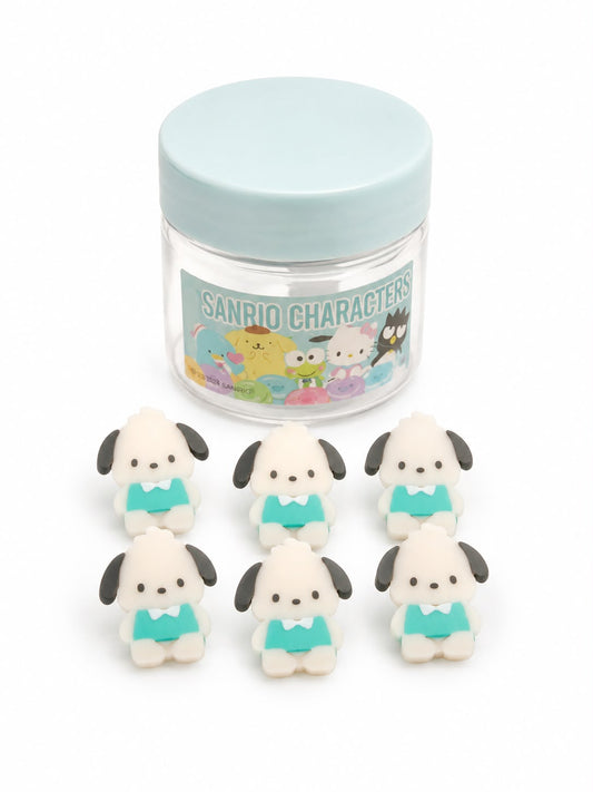 Pochacco Mini Tub of Japanese Sanrio Erasers