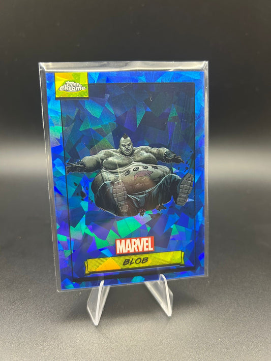 2024 Topps Chrome Marvel Blob Sapphire Base