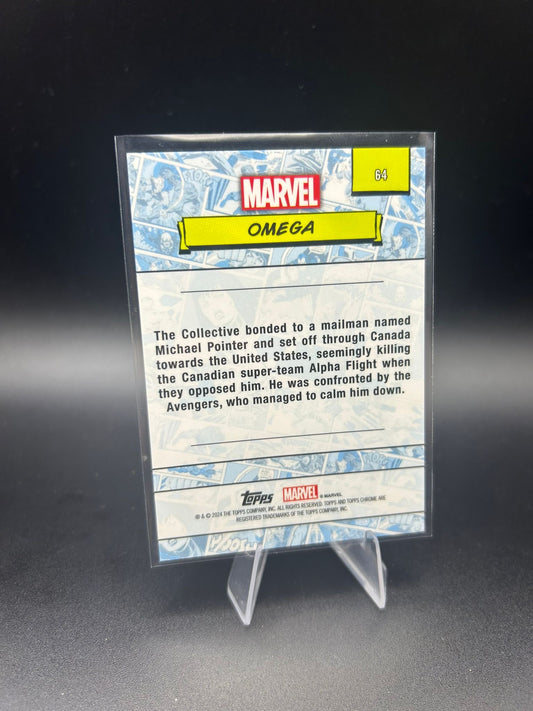 2024 Topps Chrome Marvel Omega Sapphire Base