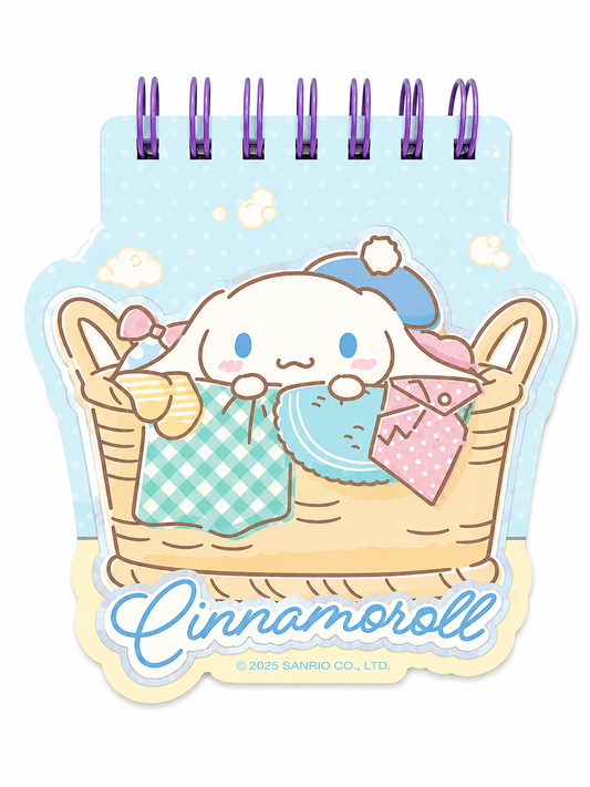 Cinnamoroll Sparkles Shaped Sanrio Notebook