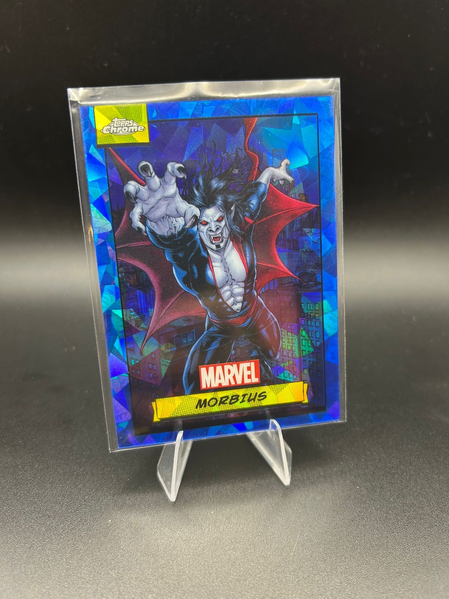 2024 Topps Chrome Marvel Morbius Sapphire Base