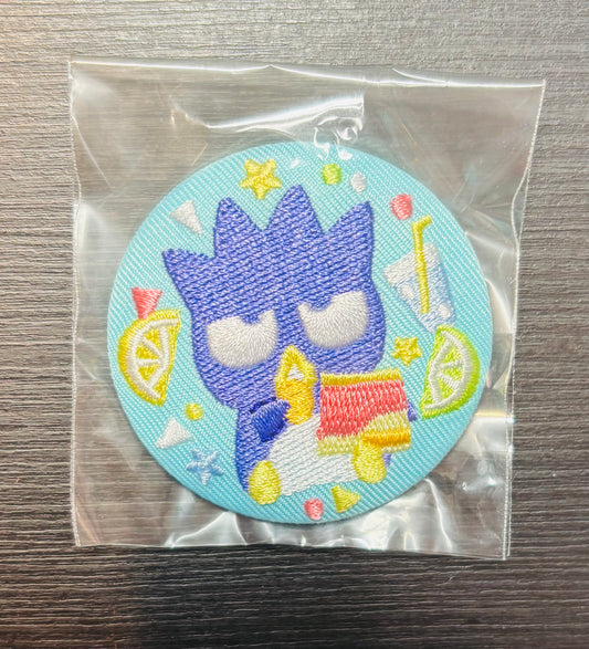 Badtz-Maru Fruit 2024 5cm Embroidered Biscuit Japanese Sanrio Badge