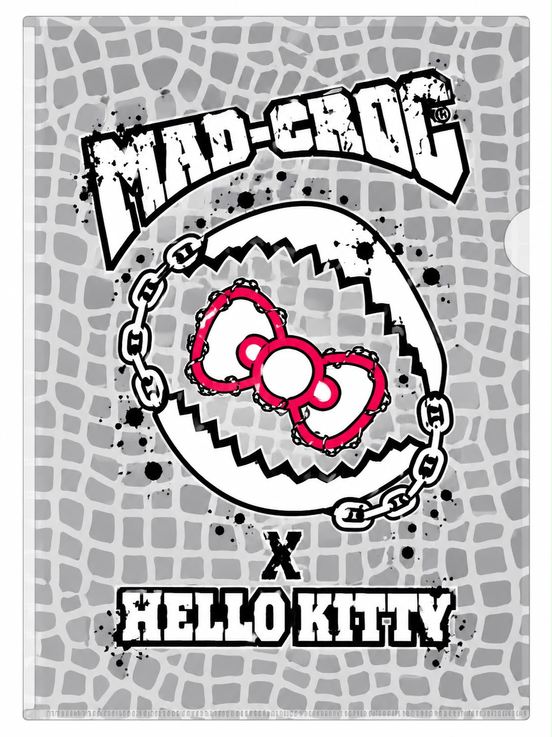 Hello Kitty x Mad Croc Portrait Japanese Sanrio A4 Document Wallet