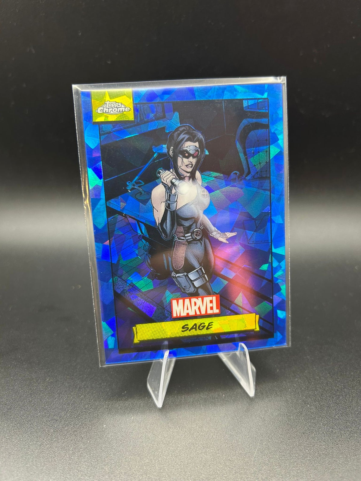 2024 Topps Chrome Marvel Sage Sapphire Base