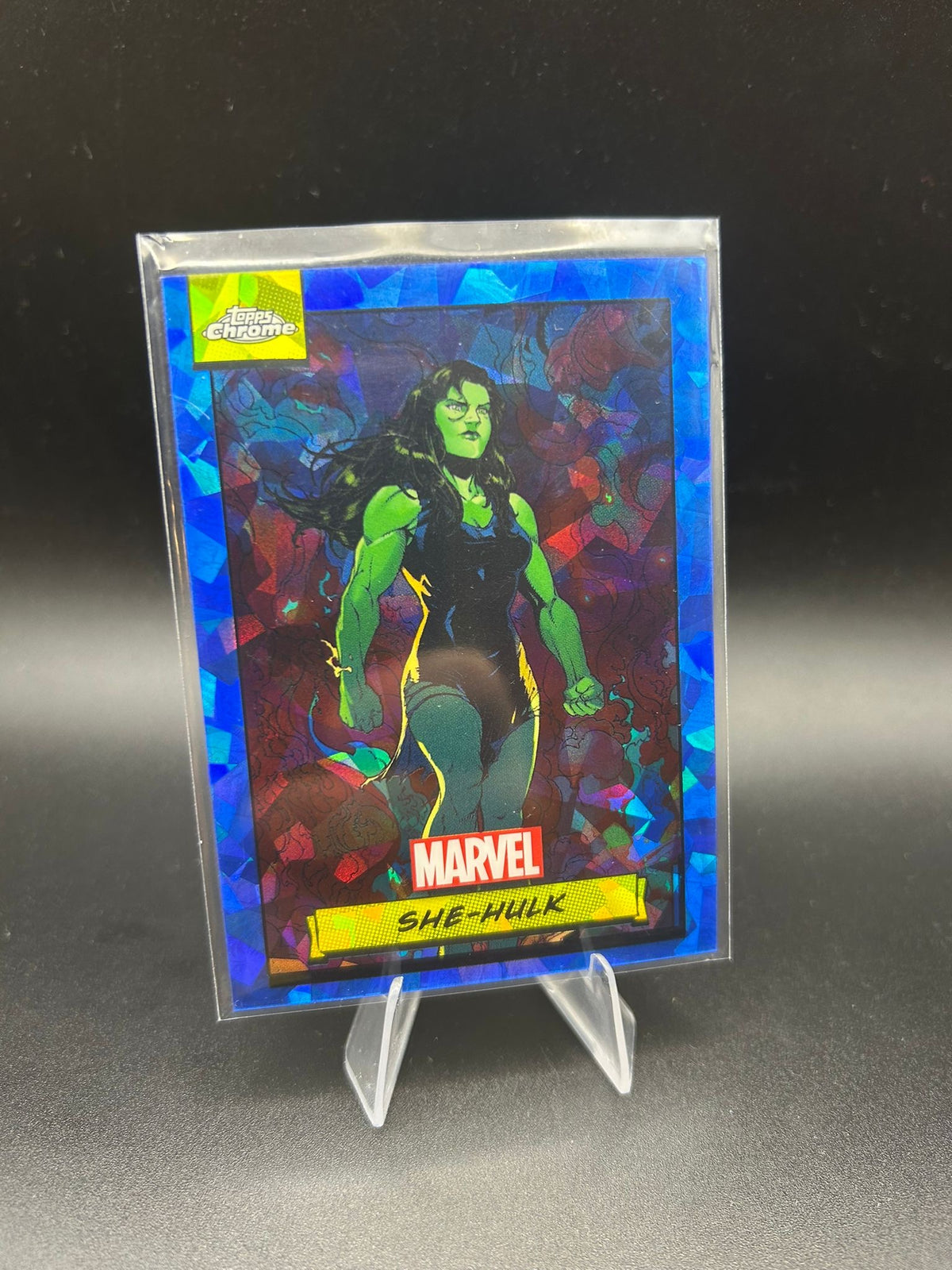 2024 Topps Chrome Marvel She-Hulk Sapphire Base