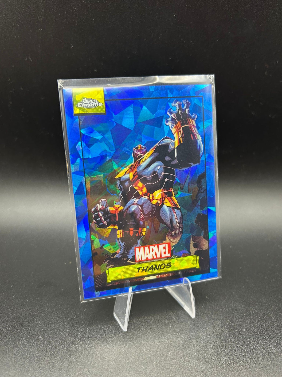 2024 Topps Chrome Marvel Thanos Sapphire Base