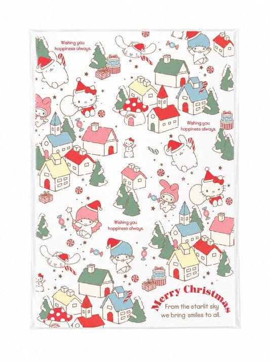 Sanrio Christmas Holidays Mini Stationery Notes & Envelopes Japanese Sanrio