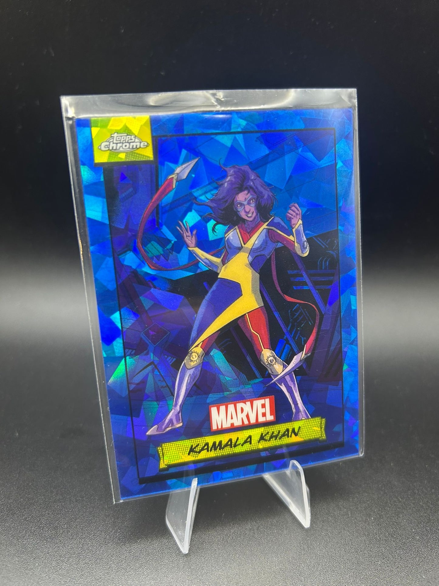 2024 Topps Chrome Marvel Kamala Khan Sapphire Base