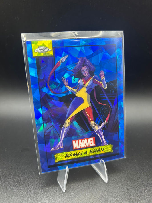 2024 Topps Chrome Marvel Kamala Khan Sapphire Base