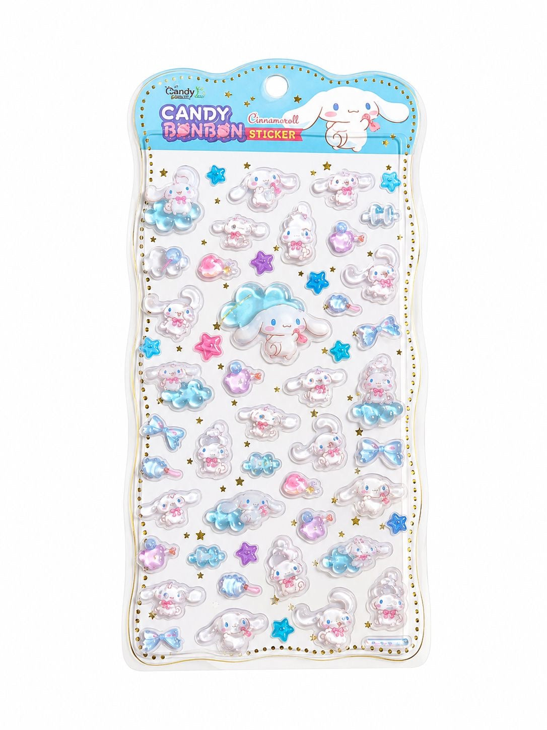 Cinnamoroll 3D Bubble Sanrio Sticker Sheet