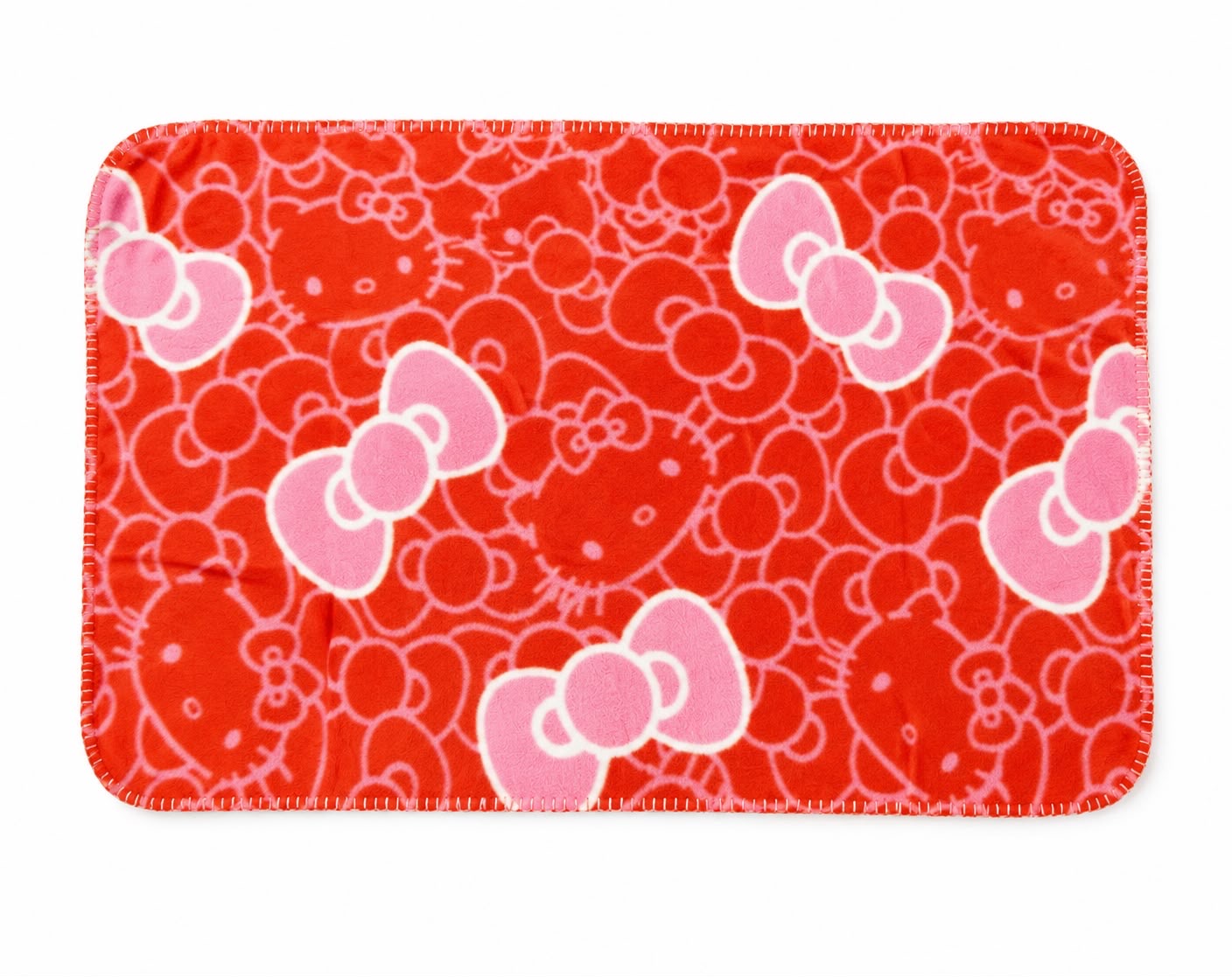 Hello Kitty Fleece Japanese Sanrio Lap Throw