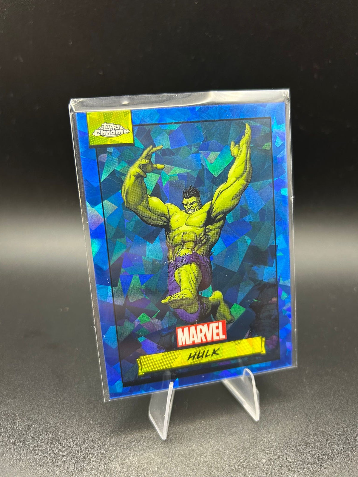 2024 Topps Chrome Marvel Hulk Sapphire Base