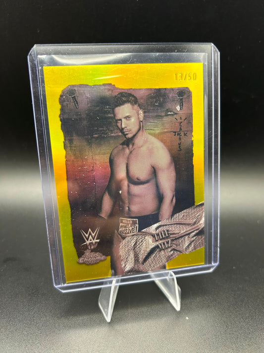 2025 WWE Topps Cactus Jack The Miz /50 Gold Rodeo Rebels