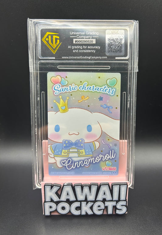 2024 Bandai Cinnamoroll Vol.6 | No.26 Japanese Sanrio Wafer Card UGC Graded 9.5 Mint+ Slab
